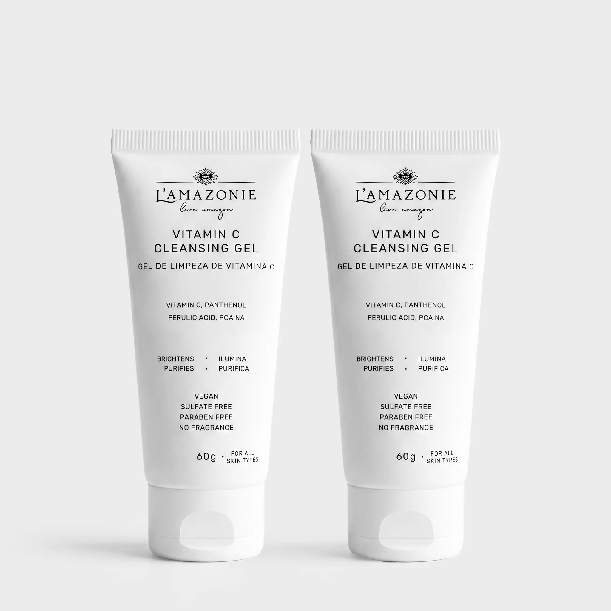 Kit 2 Gel de Limpeza Facial 60g