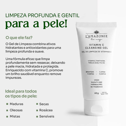 Gel de Limpeza de Vitamina C 60 g