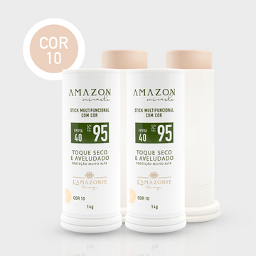 Kit 2 bastões multifuncionais com cor