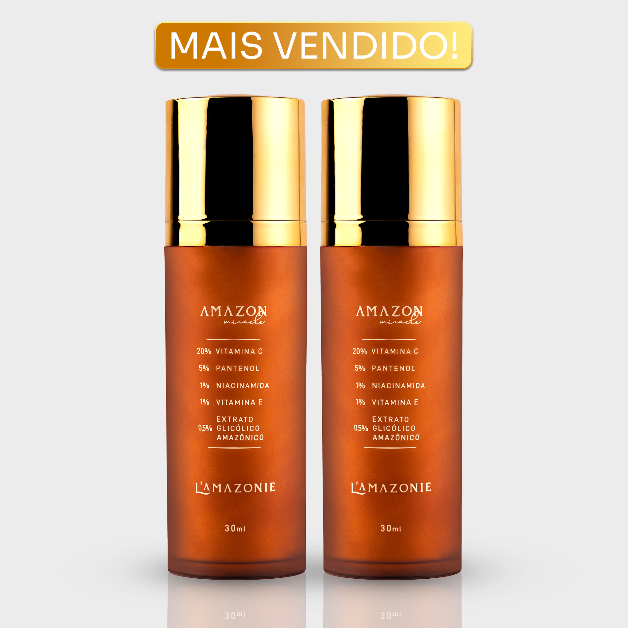 Kit 2 Sérum Clareador Anti-Manchas Vitamina C20