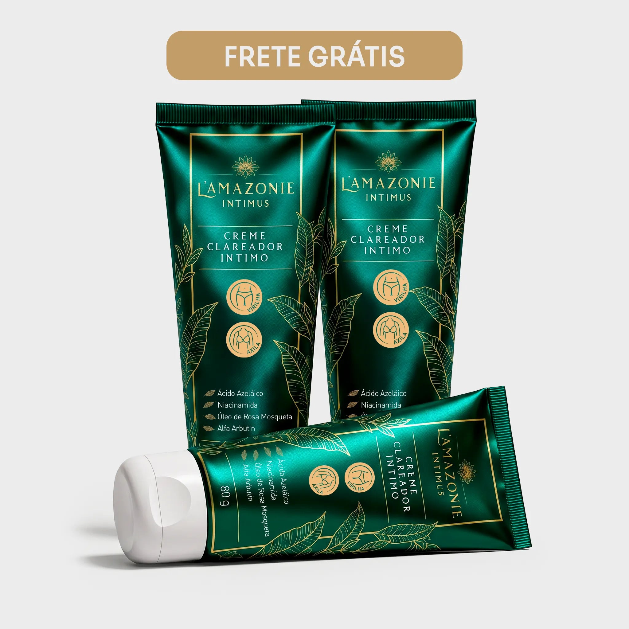 Kits de Creme Clareador Íntimo
