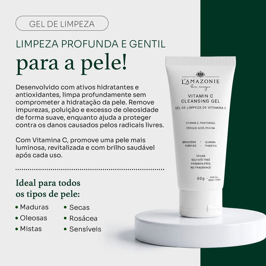 Gel de Limpeza de Vitamina C 60 g