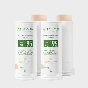 Kit 2 bastões multifuncionais com cor