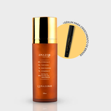 Oferta de 24h: Compre um Sérum de Vitamina C e ganhe um Sérum de Sobrancelha de Brinde