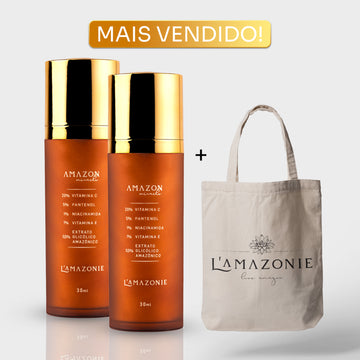 Kit 2 Sérum Clareador Anti-Manchas Vitamina C20